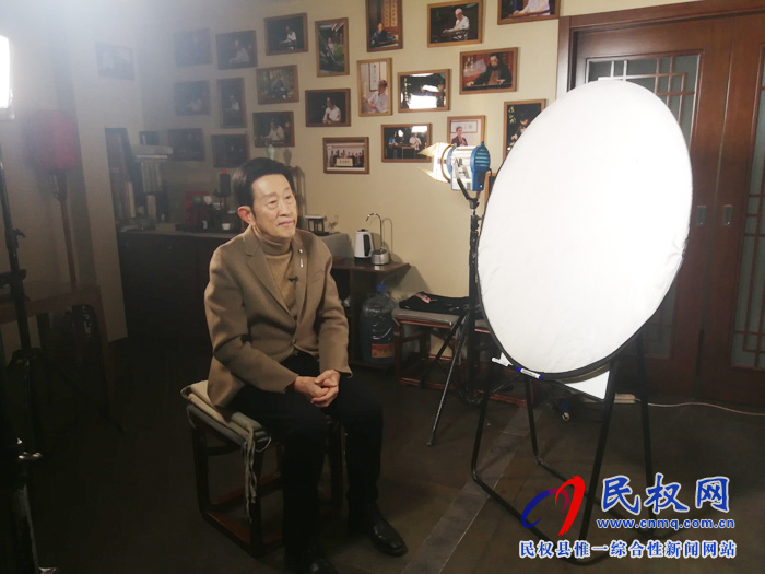 央视《中国影像方志》“民权篇”栏目组采访著名文化学者王立群