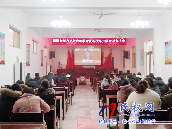 我县各乡镇(街道办)、县直各单位认真组织全体干部集中收听收看庆祝改革开放40周年大会 我县各乡镇(街道办)、县直各单位认真组织全体干部集中收听收看庆祝改革开放40周年大会