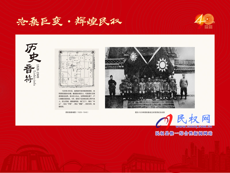 沧桑巨变•辉煌民权 民权县庆祝改革开放40周年暨建县90周年大型图片展