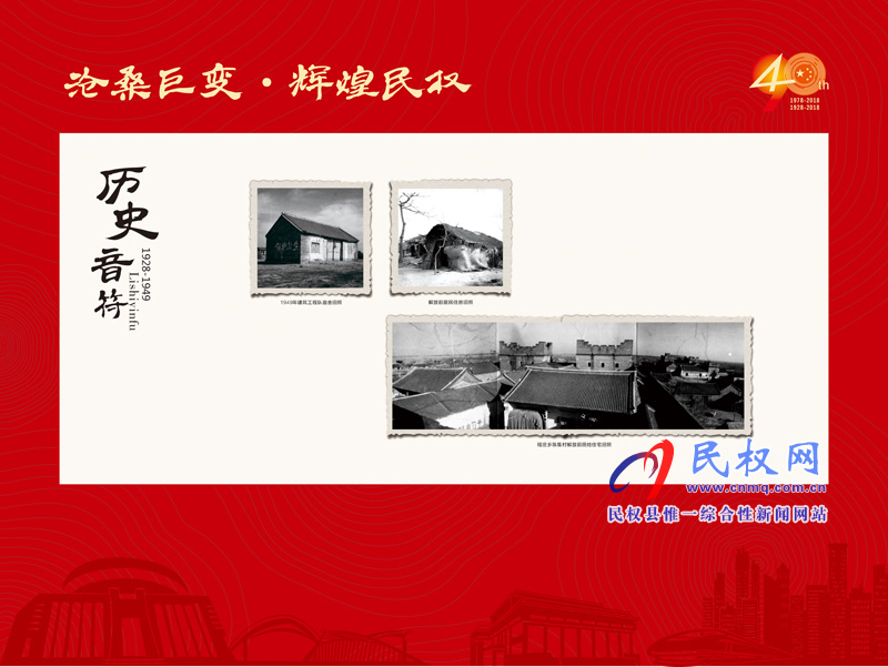 沧桑巨变•辉煌民权 民权县庆祝改革开放40周年暨建县90周年大型图片展