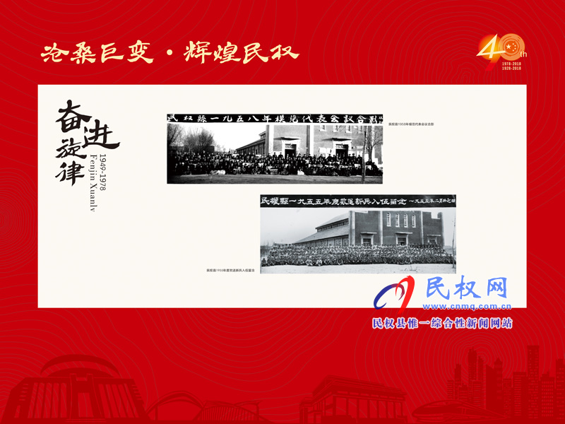 沧桑巨变•辉煌民权 民权县庆祝改革开放40周年暨建县90周年大型图片展