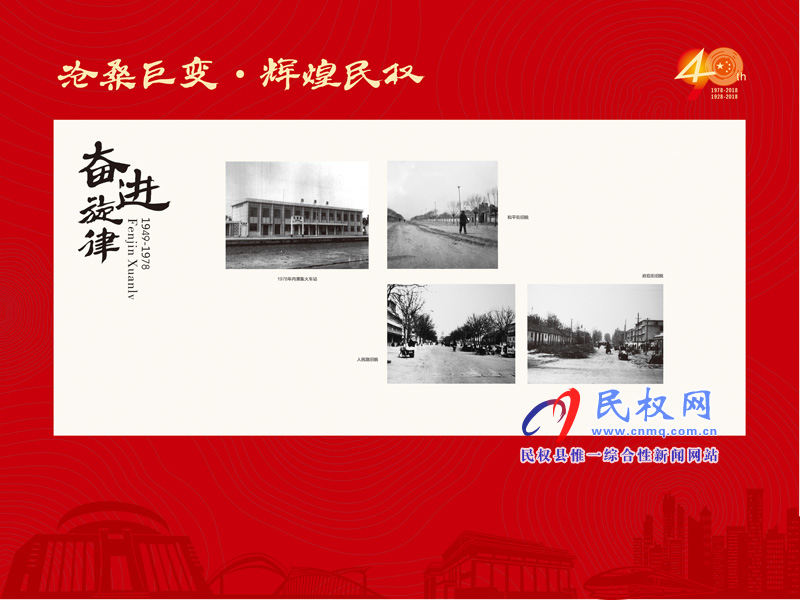 沧桑巨变•辉煌民权 民权县庆祝改革开放40周年暨建县90周年大型图片展