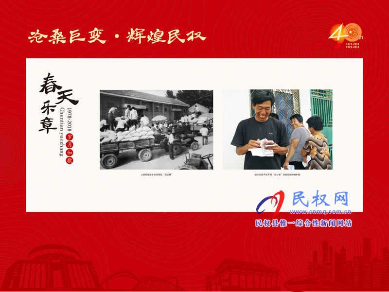 沧桑巨变•辉煌民权 民权县庆祝改革开放40周年暨建县90周年大型图片展