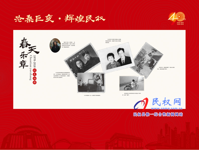 沧桑巨变•辉煌民权 民权县庆祝改革开放40周年暨建县90周年大型图片展