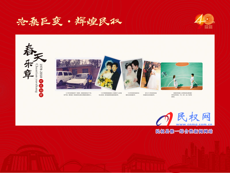 沧桑巨变•辉煌民权 民权县庆祝改革开放40周年暨建县90周年大型图片展