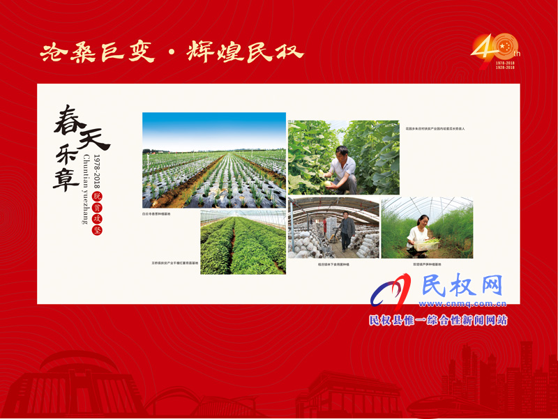 沧桑巨变•辉煌民权 民权县庆祝改革开放40周年暨建县90周年大型图片展