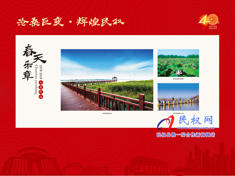 沧桑巨变•辉煌民权 民权县庆祝改革开放40周年暨建县90周年大型图片展