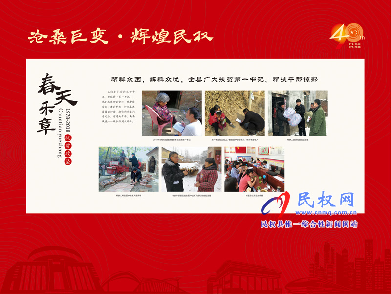 沧桑巨变•辉煌民权 民权县庆祝改革开放40周年暨建县90周年大型图片展