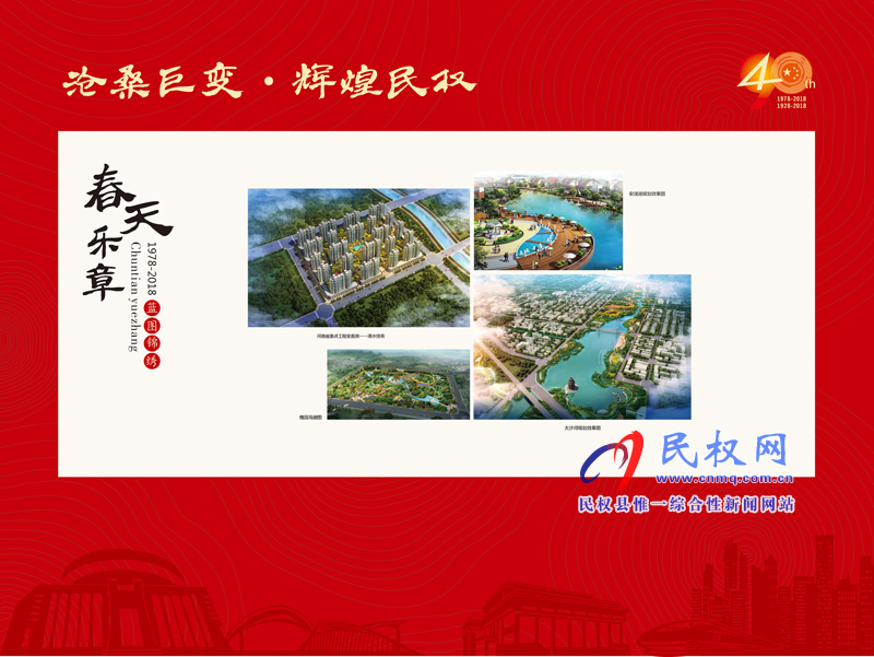沧桑巨变•辉煌民权 民权县庆祝改革开放40周年暨建县90周年大型图片展