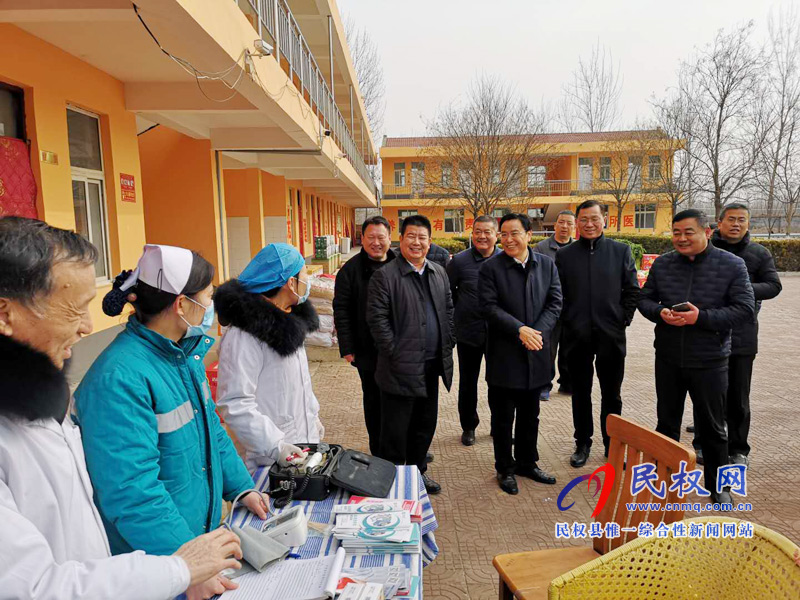 县委书记姬脉常走访慰问敬老院 县委书记姬脉常走访慰问敬老院