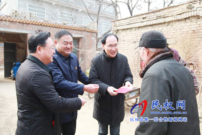 县领导王雪山到胡集乡慰问复转军人 县领导王雪山到胡集乡慰问复转军人