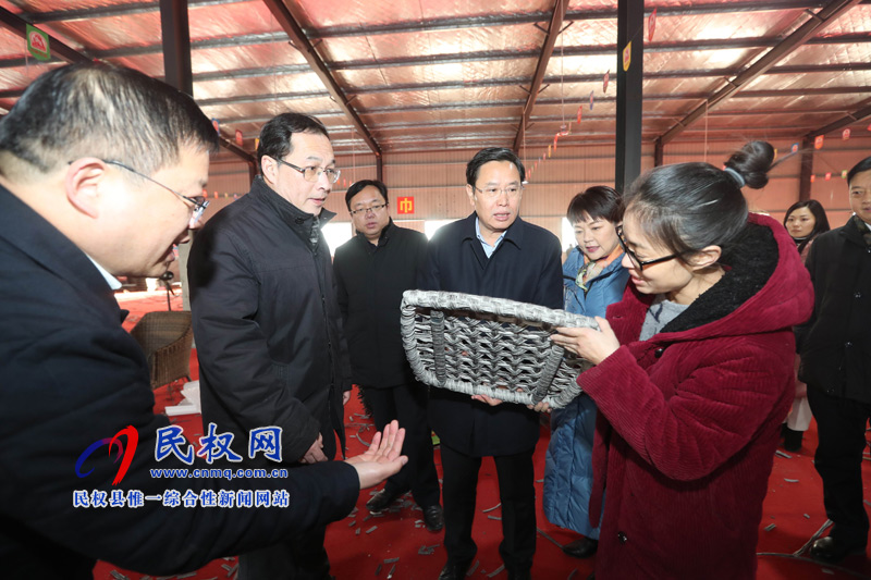 民盟中央脱贫攻坚调研组到我县调研脱贫攻坚工作