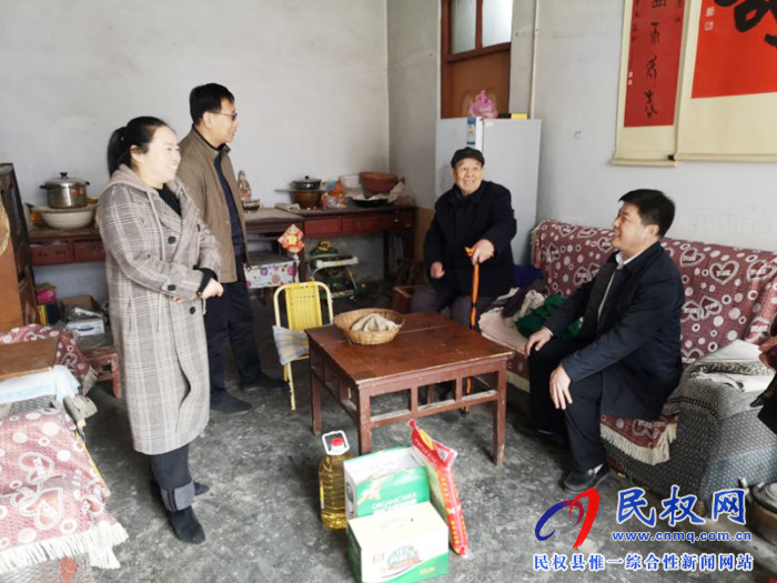 县委农办领导春节前慰问离休老干部 县委农办领导春节前慰问离休老干部