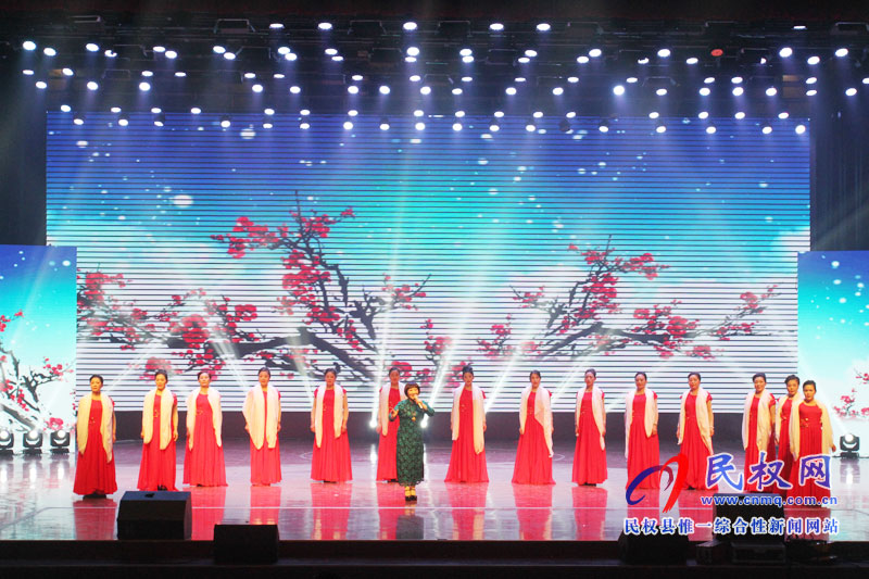 我县2019志愿者协会春节联欢晚会开幕