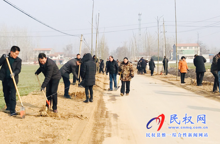 我县各乡镇(街道办)开展新春植树活动 我县各乡镇(街道办)开展新春植树活动