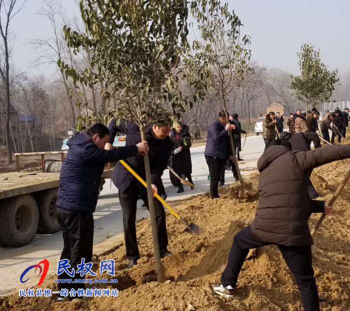 我县各乡镇(街道办)开展新春植树活动 我县各乡镇(街道办)开展新春植树活动