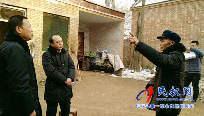 民权县食药监局开展春节后扶贫走访活动