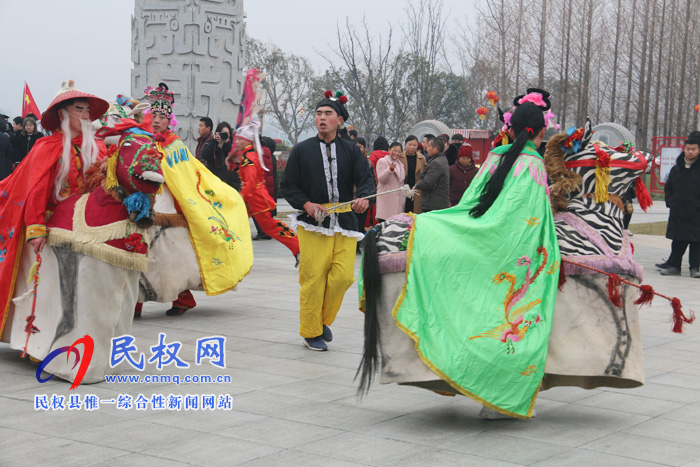 民权县组织非遗项目参加元宵节全市文化展演活动