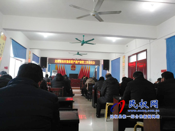 龙塘镇农村集体资产清产核资工作动员会
