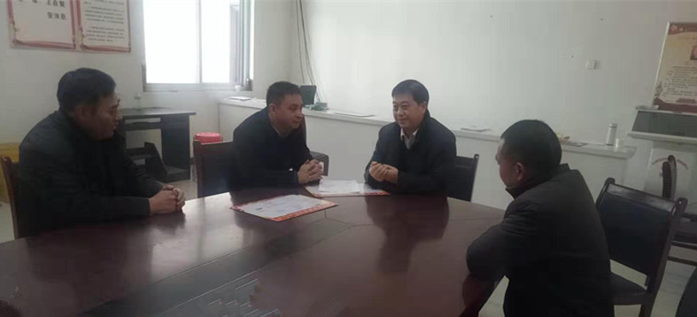 县委常委、统战部长赵通到北关镇督导脱贫攻坚质量提升工作