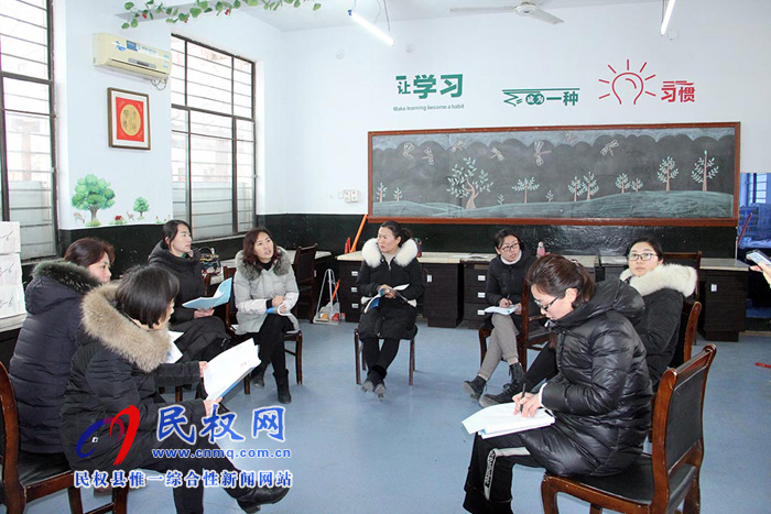 民权县实验小学教师积极开展集体备课活动