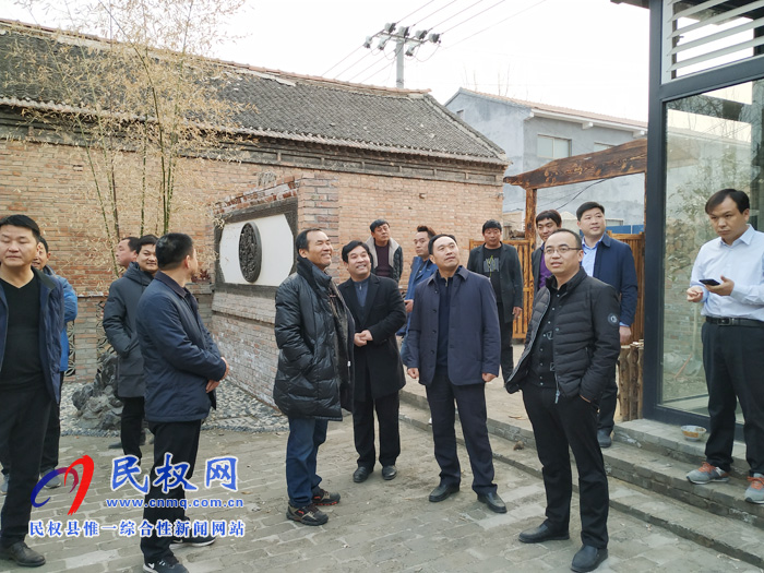 北京绿十字生态文化传播中心创始人孙君莅民考察美丽乡村建设