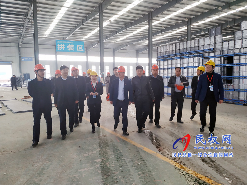 河南豫发集团有限公司董事长王建树莅民考察调研 河南豫发集团有限公司董事长王建树莅民考察调研