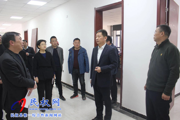 县委常委、县委办公室主任孟亚松调研“两会”服务保障工作