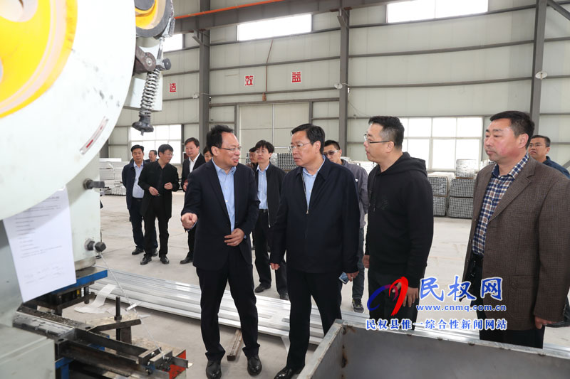 县委书记姬脉常调研企业安全生产工作 县委书记姬脉常调研企业安全生产工作