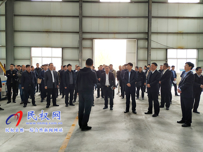 中国模板脚手架协会陆贻杰、高峰到我县高新区参观考察 中国模板脚手架协会陆贻杰、高峰到我县高新区参观考察