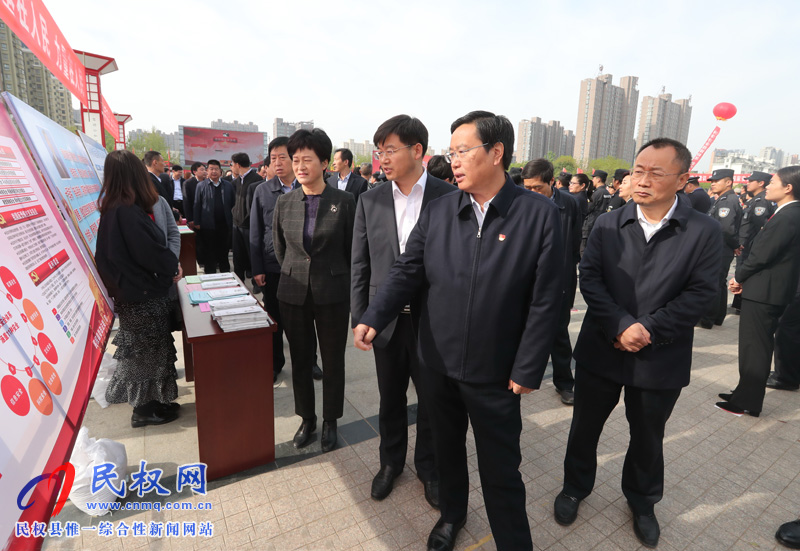民权县开展全民国家安全教育日集中宣传活动 民权县开展全民国家安全教育日集中宣传活动
