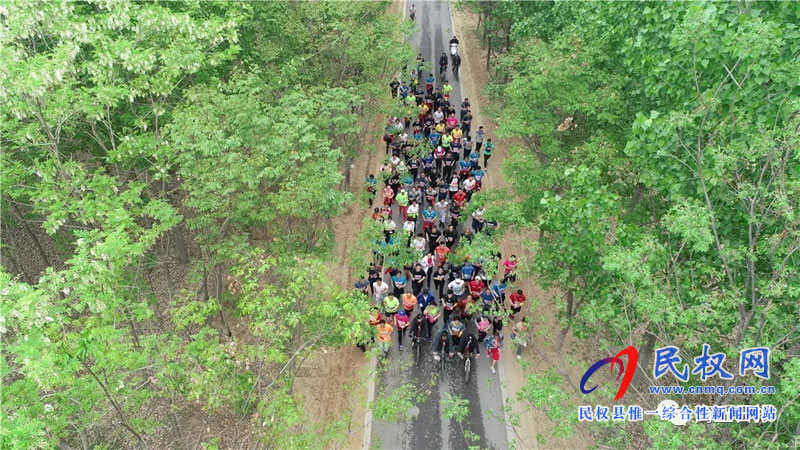 “绿洲杯”第五届黄河故道林海湿地徒步穿越在民权举行