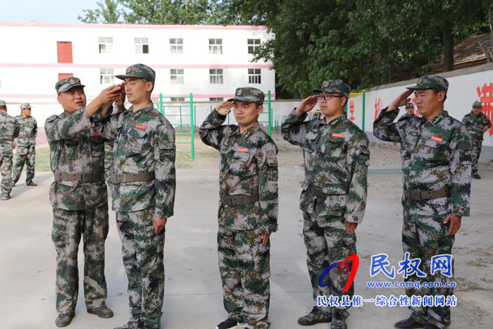 老颜集乡:开展基干民兵点验活动 老颜集乡:开展基干民兵点验活动