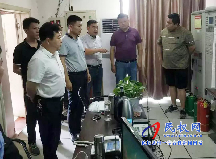 民权县中医院开展“防风险、保平安、迎大庆”消防安全检查活动