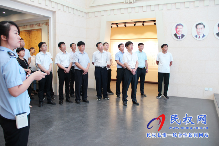 民权高新区常务副主任张爱军一行赴廉政警示教育基地参观学习 民权高新区常务副主任张爱军一行赴廉政警示教育基地参观学习