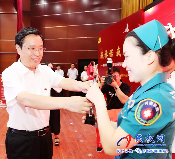 民权县举办“我承诺、我践行,做新时代合格党员”演讲比赛 民权县举办“我承诺、我践行,做新时代合格党员”演讲比赛