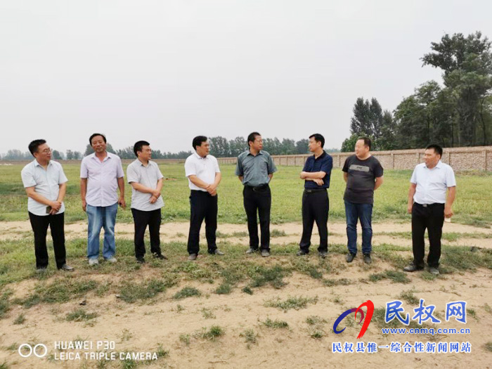 省畜牧局畜牧处处长高永革调研民权畜牧业 省畜牧局畜牧处处长高永革调研民权畜牧业