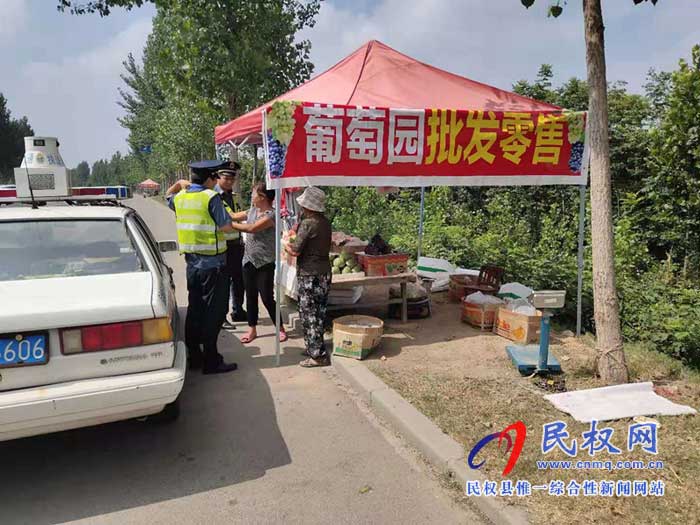 民权县交通运输局开展夏季路域环境专项治理 民权县交通运输局开展夏季路域环境专项治理