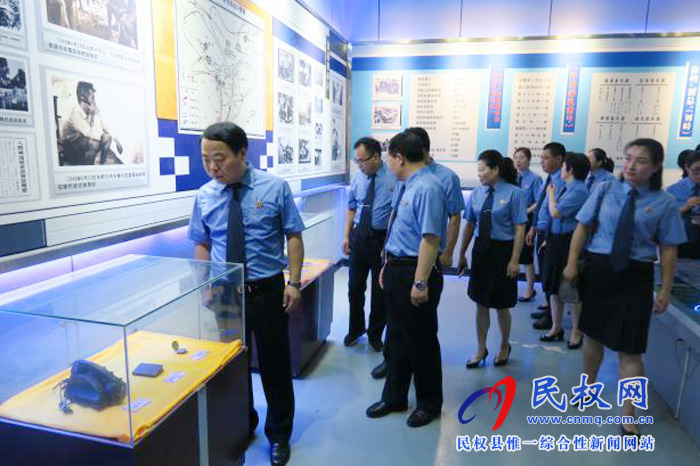民权县人民检察院组织全体党员参观睢杞战役纪念馆 民权县人民检察院组织全体党员参观睢杞战役纪念馆