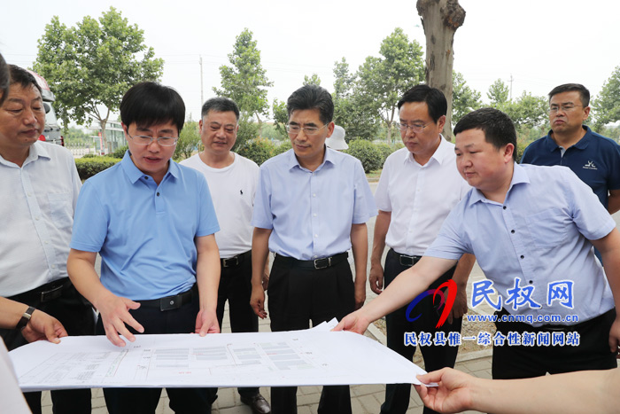 市委书记王战营到民权保税物流中心调研 市委书记王战营到民权保税物流中心调研