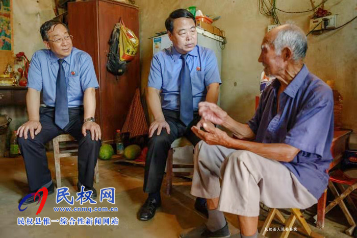 民权县人民检察院不忘初心送温暖 走访慰问老军人、老党员 民权县人民检察院不忘初心送温暖 走访慰问老军人、老党员