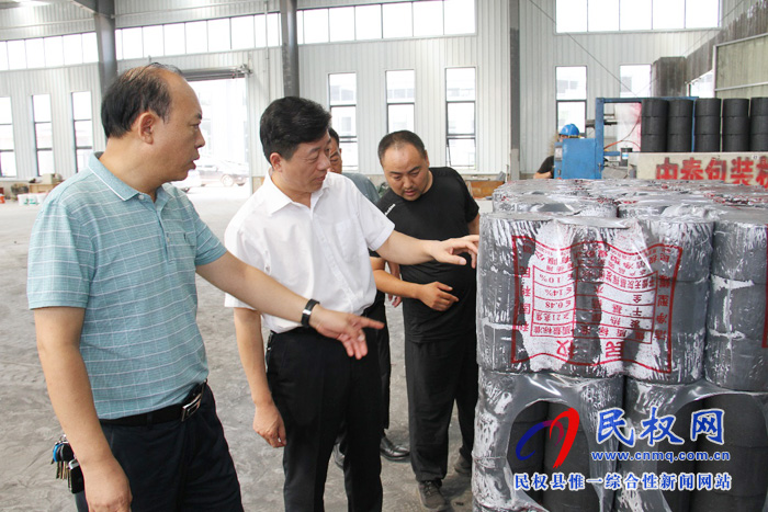 县领导陈鸿志调研全县燃煤散烧管控工作