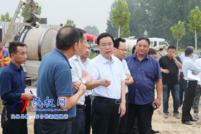 市人大常委会副主任、县委书记姬脉常调研我县城市水系建设工作 市人大常委会副主任、县委书记姬脉常调研我县城市水系建设工作