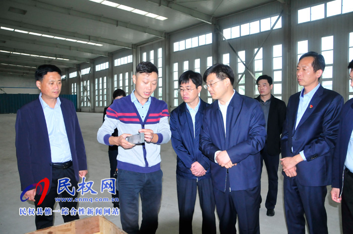 县委副书记、县长张团结调研高新区企业生产经营情况 县委副书记、县长张团结调研高新区企业生产经营情况