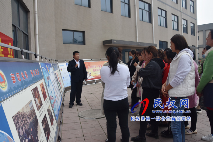 民权县人防办开展人防宣传进企业活动 民权县人防办开展人防宣传进企业活动