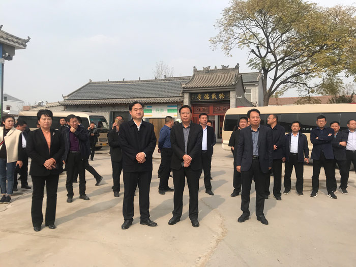 柘城县政府考察团到我县考察学习农村人居环境综合整治工作 柘城县政府考察团到我县考察学习农村人居环境综合整治工作