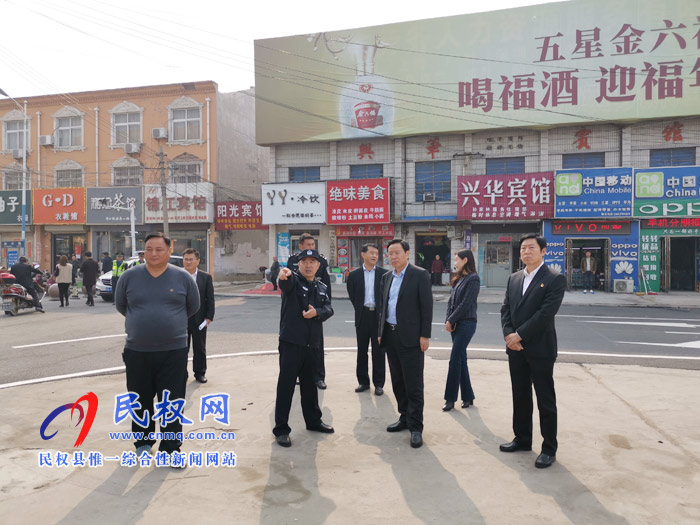 市人大常委会副主任、县委书记姬脉常督导省级文明城创建工作 市人大常委会副主任、县委书记姬脉常督导省级文明城创建工作