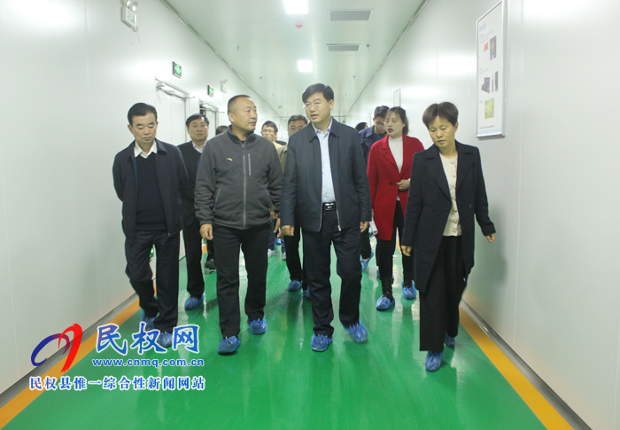 省工信厅对外合作交流处副处长李丽一行调研我县产业发展情况 省工信厅对外合作交流处副处长李丽一行调研我县产业发展情况