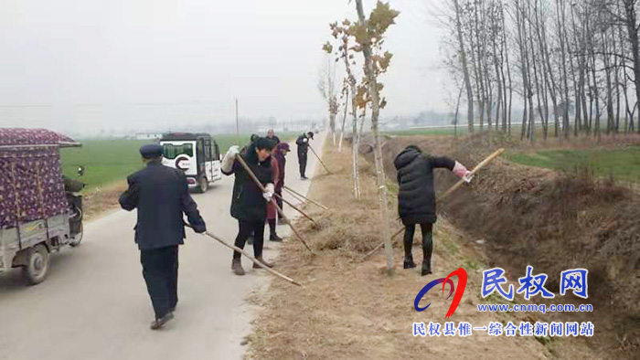 王庄寨镇：发起农村人居环境整治工作冬季攻势