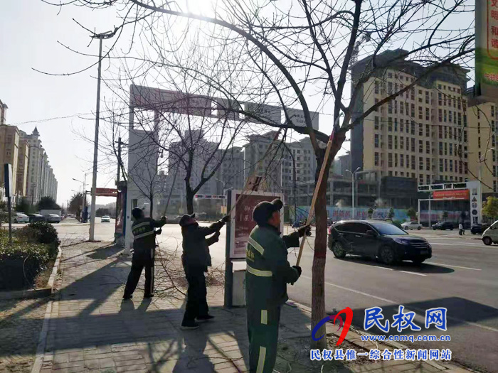 民权县园林绿化中心多措并举抓实冬季绿化养护管理工作 民权县园林绿化中心多措并举抓实冬季绿化养护管理工作